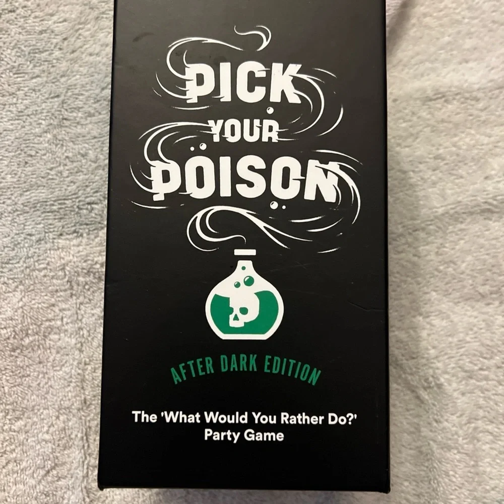 Pick Your Poison After Dark Edition Party Game - Picture 1 of 11